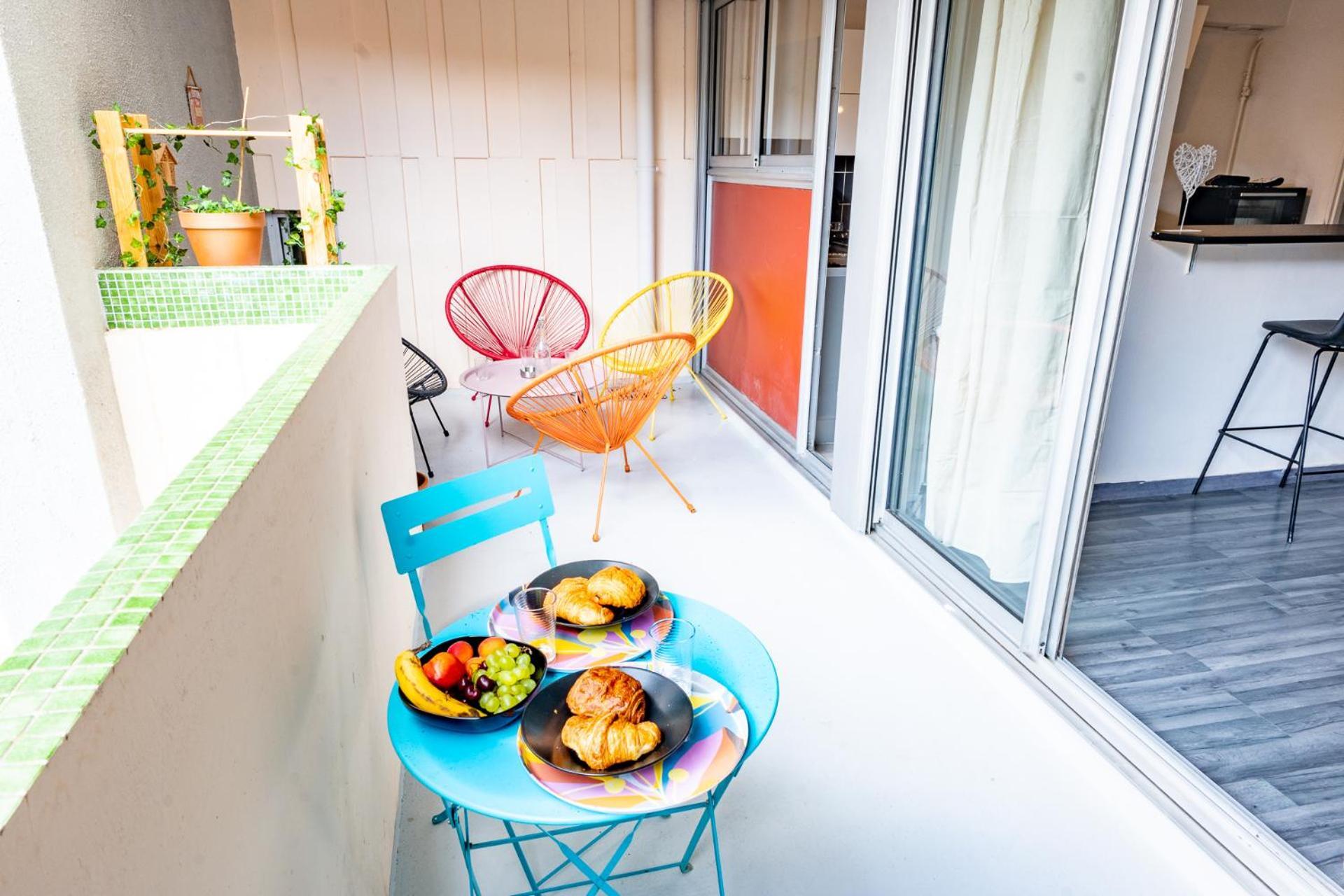 Duplex- T2 Barcelona Pop - Terrasses - Parking - Vue Canal